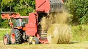drop a hay bale