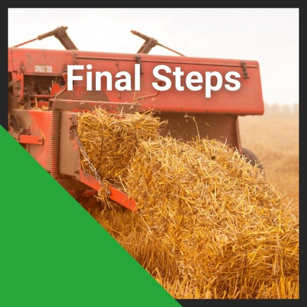 hay baler machine